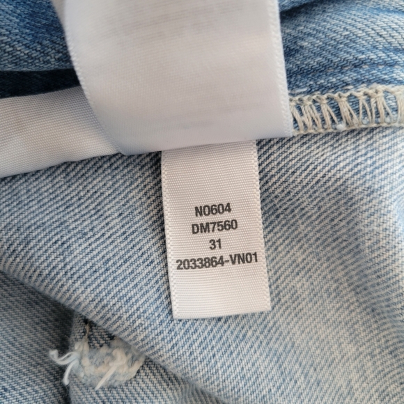 Madewell The Emmett Wide-Leg Crop Jean Welt Pocket Edition Kieran Wash 31 - Picture 16 of 16